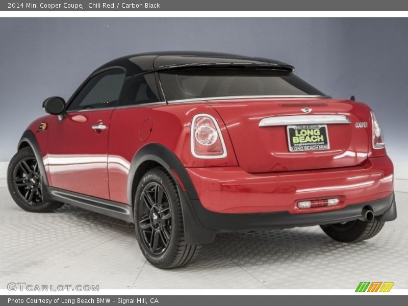 Chili Red / Carbon Black 2014 Mini Cooper Coupe