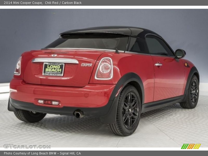 Chili Red / Carbon Black 2014 Mini Cooper Coupe
