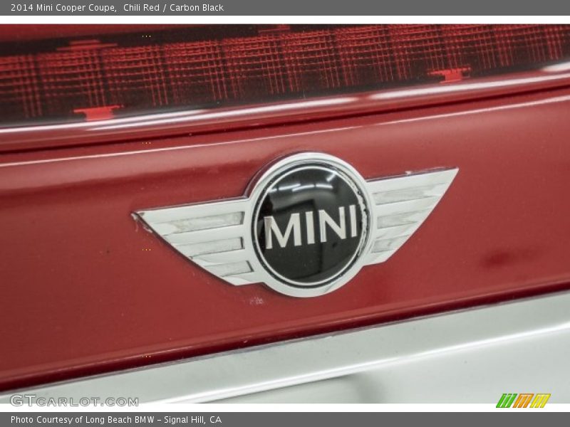 Chili Red / Carbon Black 2014 Mini Cooper Coupe