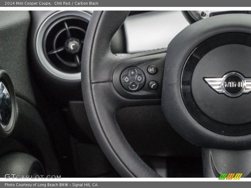 Chili Red / Carbon Black 2014 Mini Cooper Coupe