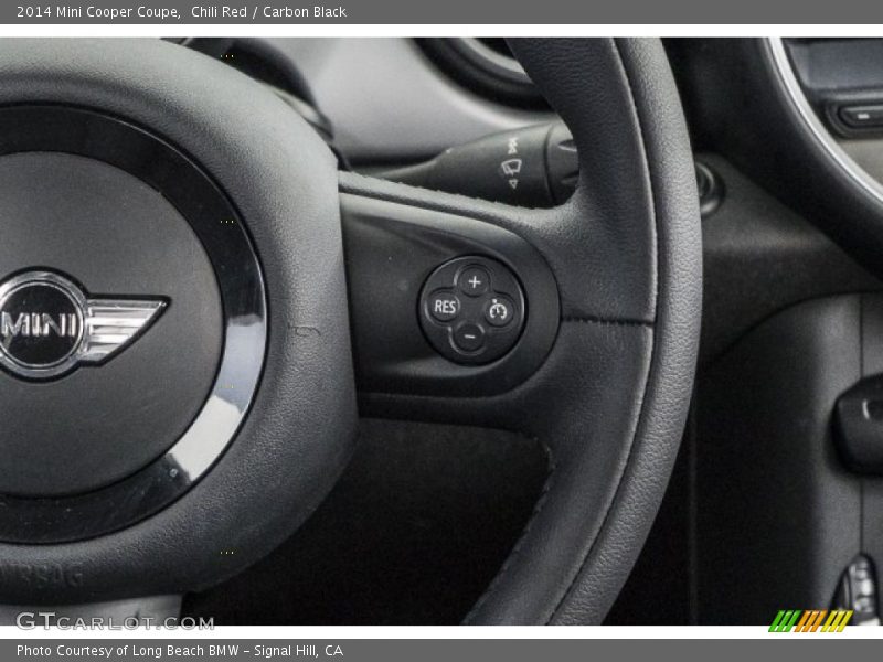Chili Red / Carbon Black 2014 Mini Cooper Coupe