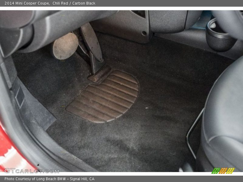 Chili Red / Carbon Black 2014 Mini Cooper Coupe