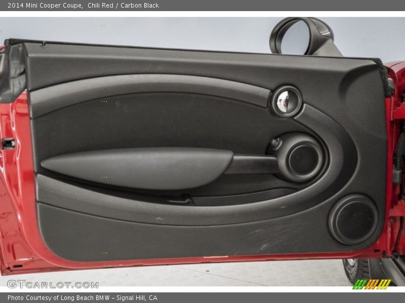 Chili Red / Carbon Black 2014 Mini Cooper Coupe