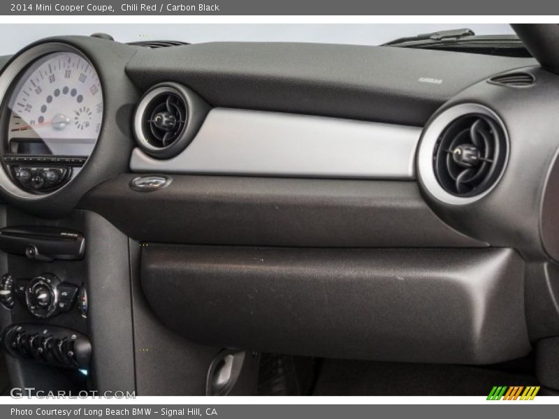 Chili Red / Carbon Black 2014 Mini Cooper Coupe