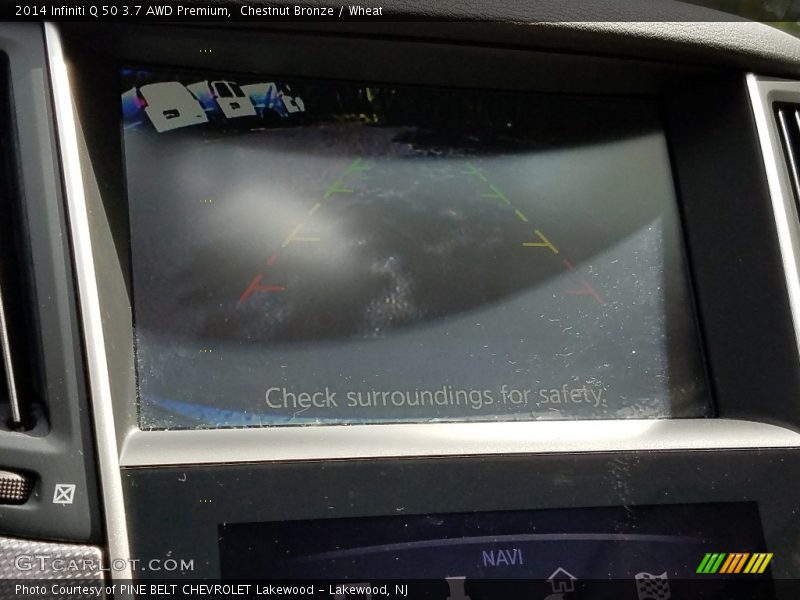 Chestnut Bronze / Wheat 2014 Infiniti Q 50 3.7 AWD Premium