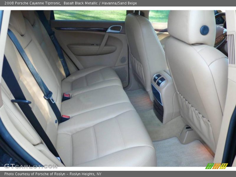 Basalt Black Metallic / Havanna/Sand Beige 2008 Porsche Cayenne Tiptronic