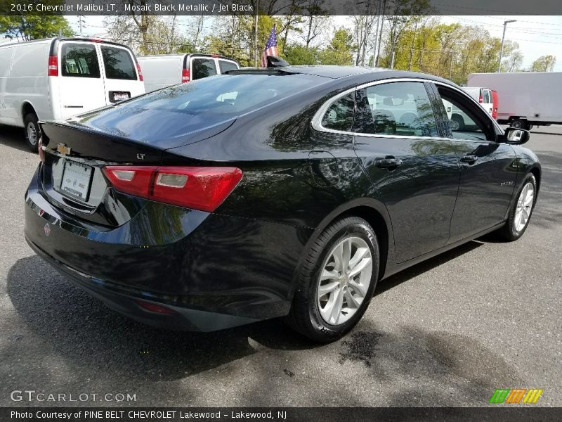 Mosaic Black Metallic / Jet Black 2016 Chevrolet Malibu LT