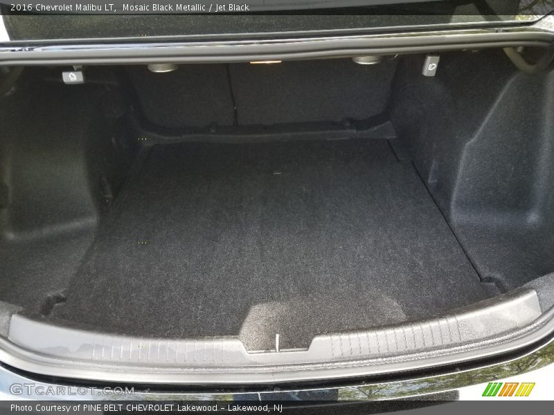 Mosaic Black Metallic / Jet Black 2016 Chevrolet Malibu LT