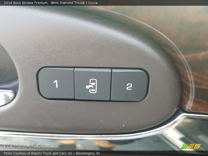 White Diamond Tricoat / Cocoa 2014 Buick Enclave Premium