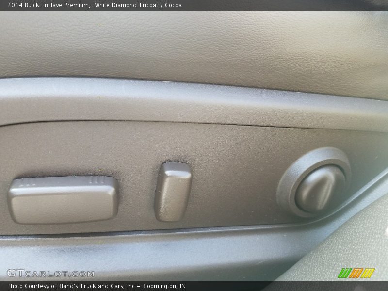 White Diamond Tricoat / Cocoa 2014 Buick Enclave Premium