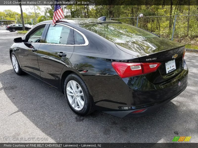Mosaic Black Metallic / Jet Black 2016 Chevrolet Malibu LT