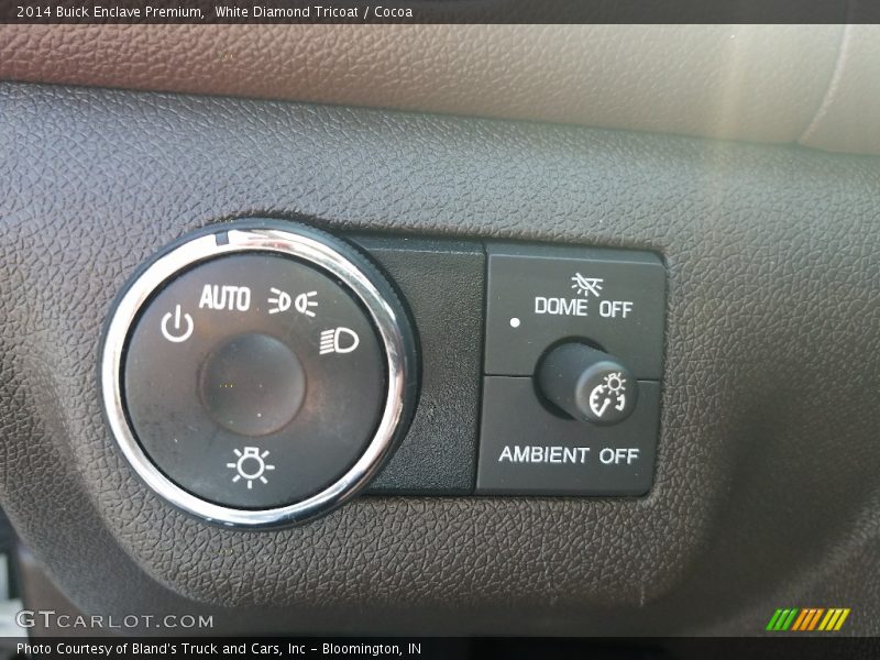 White Diamond Tricoat / Cocoa 2014 Buick Enclave Premium