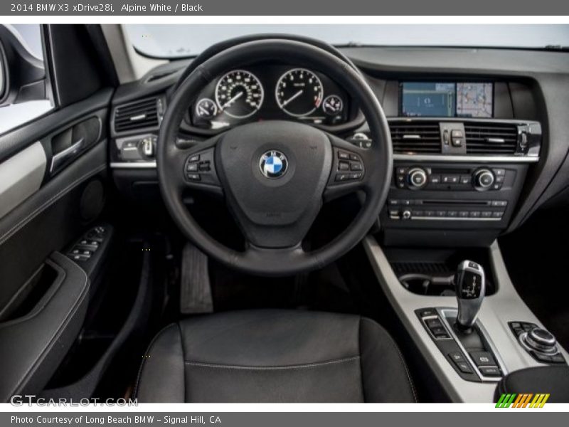 Alpine White / Black 2014 BMW X3 xDrive28i