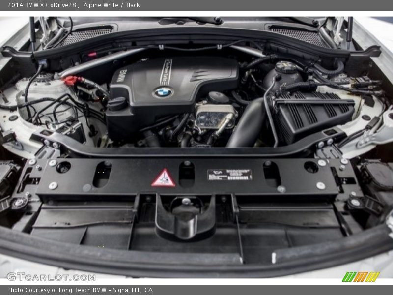 Alpine White / Black 2014 BMW X3 xDrive28i