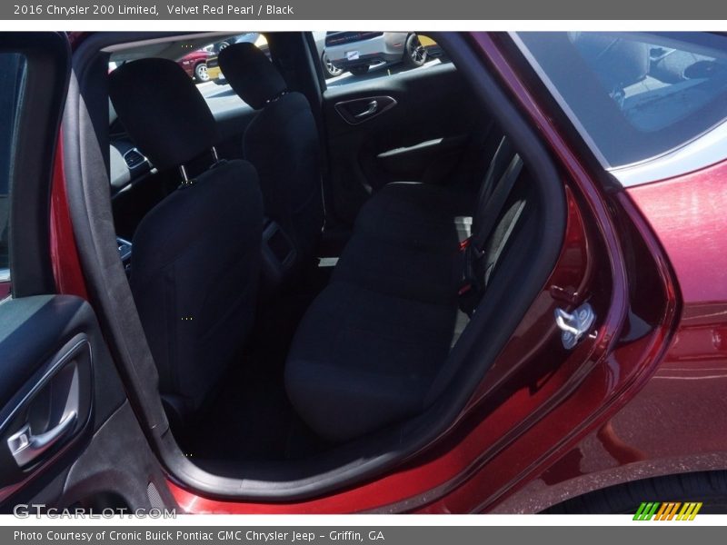 Velvet Red Pearl / Black 2016 Chrysler 200 Limited