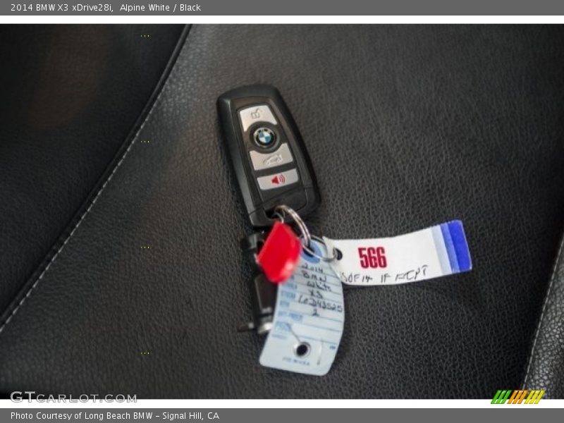 Alpine White / Black 2014 BMW X3 xDrive28i