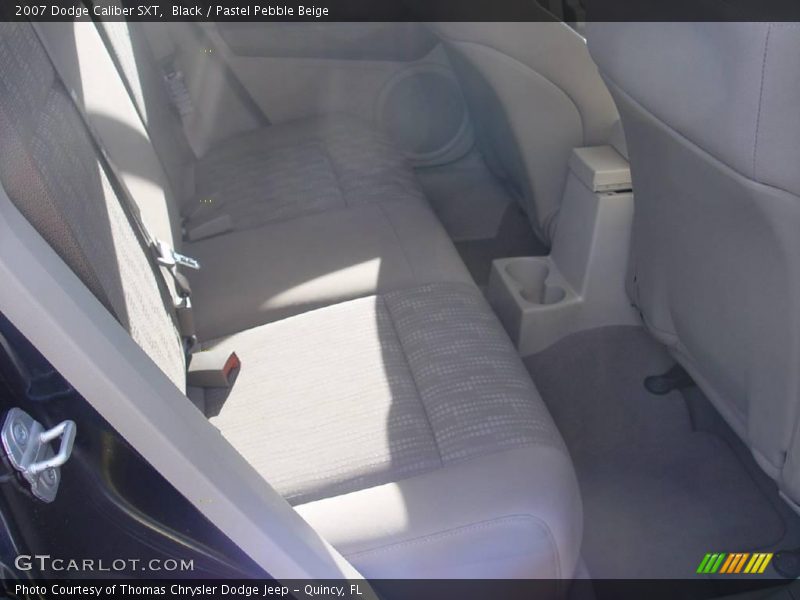 Black / Pastel Pebble Beige 2007 Dodge Caliber SXT