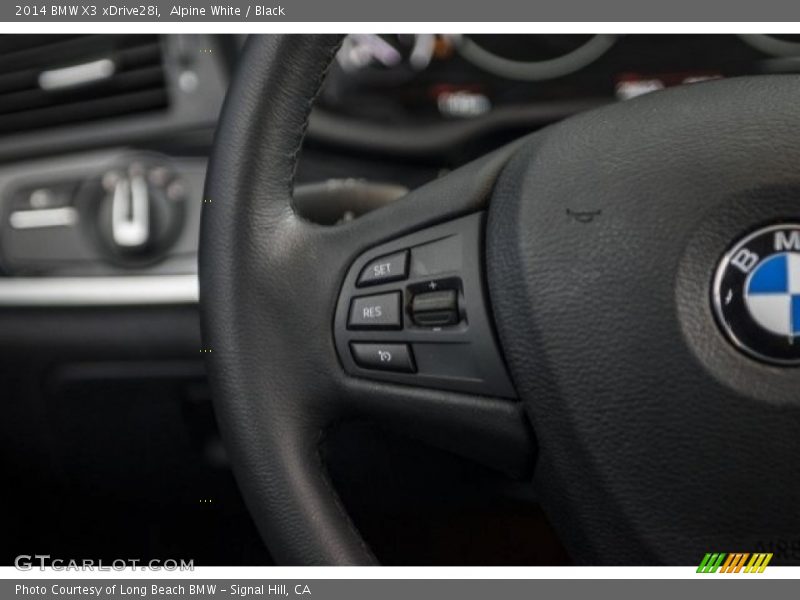 Alpine White / Black 2014 BMW X3 xDrive28i