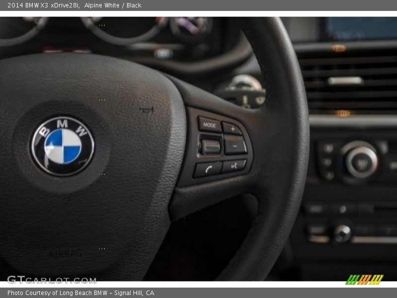 Alpine White / Black 2014 BMW X3 xDrive28i