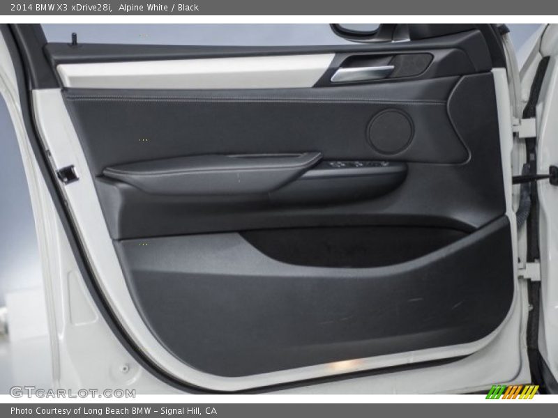 Alpine White / Black 2014 BMW X3 xDrive28i