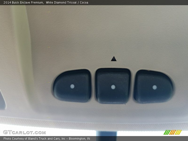 White Diamond Tricoat / Cocoa 2014 Buick Enclave Premium