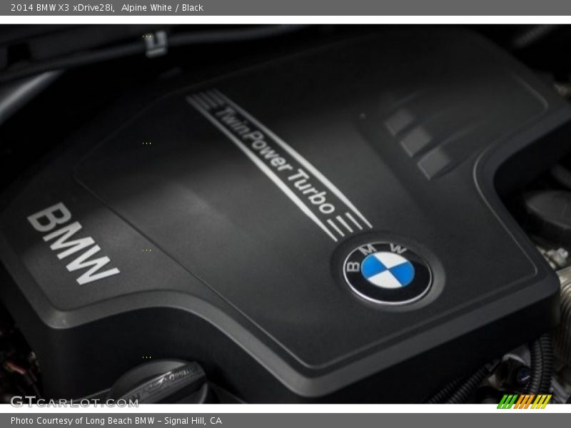 Alpine White / Black 2014 BMW X3 xDrive28i