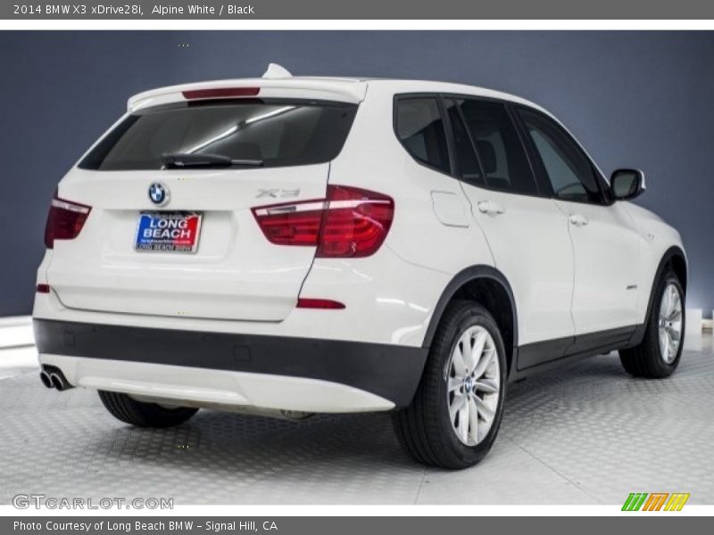Alpine White / Black 2014 BMW X3 xDrive28i