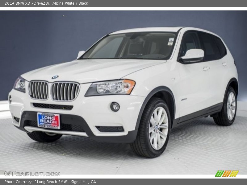 Alpine White / Black 2014 BMW X3 xDrive28i