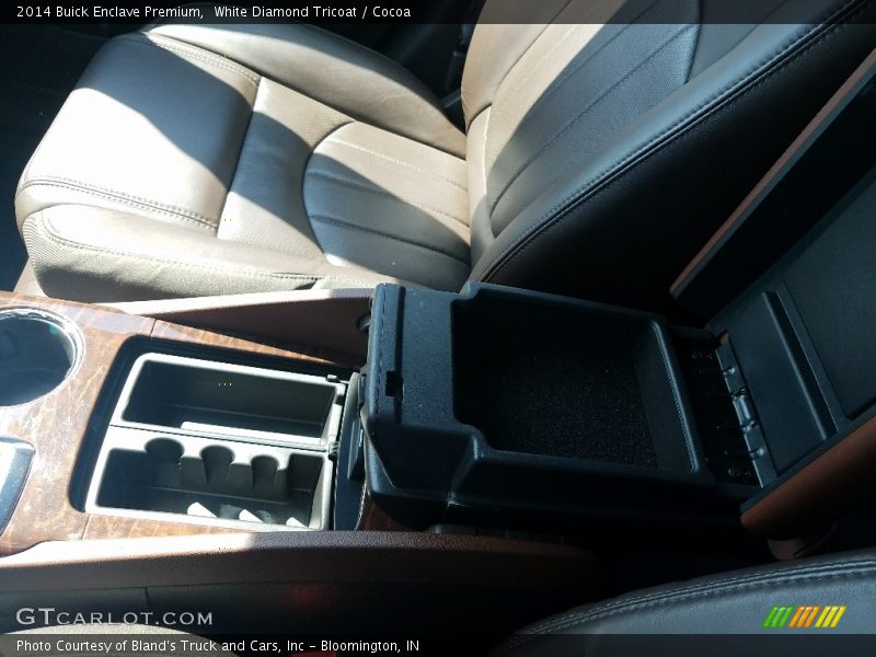 White Diamond Tricoat / Cocoa 2014 Buick Enclave Premium