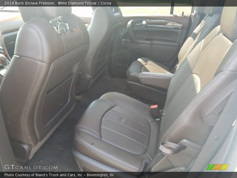 White Diamond Tricoat / Cocoa 2014 Buick Enclave Premium