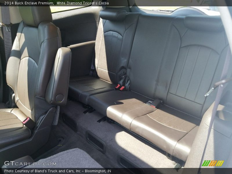 White Diamond Tricoat / Cocoa 2014 Buick Enclave Premium