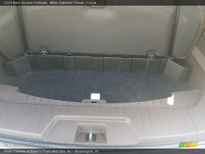 White Diamond Tricoat / Cocoa 2014 Buick Enclave Premium