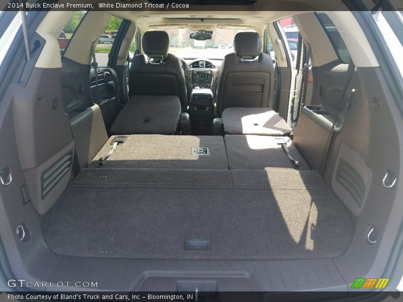 White Diamond Tricoat / Cocoa 2014 Buick Enclave Premium