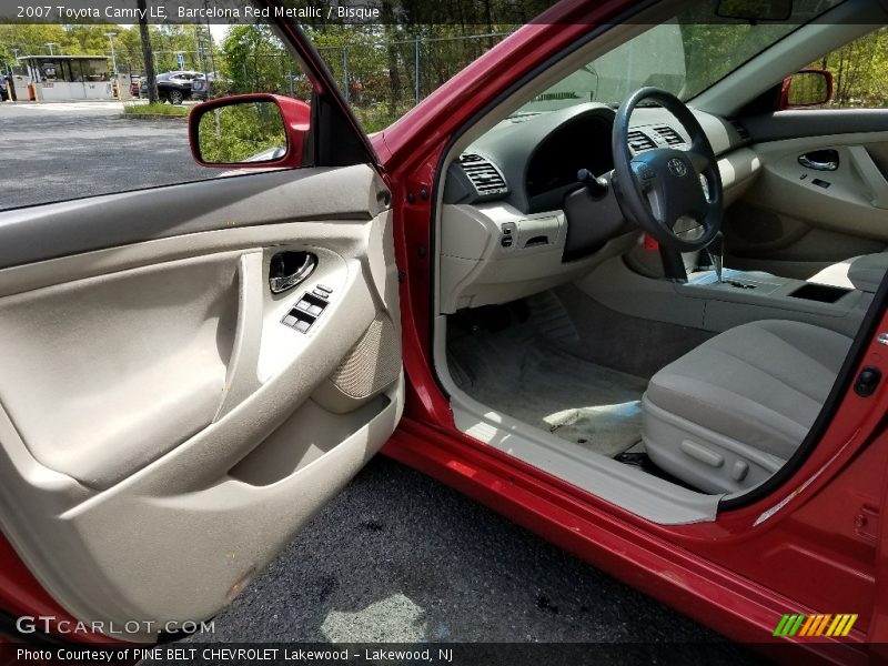 Barcelona Red Metallic / Bisque 2007 Toyota Camry LE