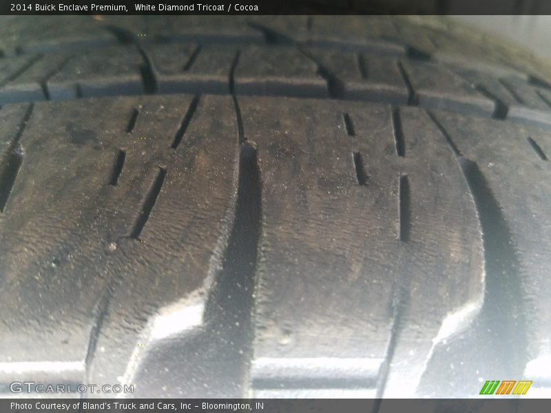 White Diamond Tricoat / Cocoa 2014 Buick Enclave Premium