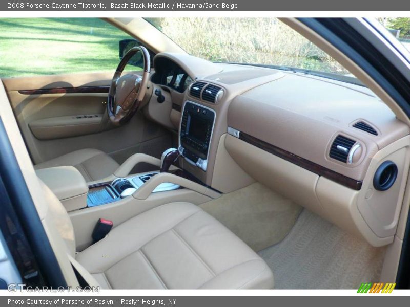 Basalt Black Metallic / Havanna/Sand Beige 2008 Porsche Cayenne Tiptronic