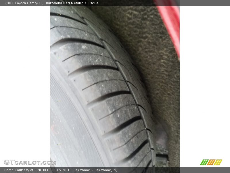 Barcelona Red Metallic / Bisque 2007 Toyota Camry LE