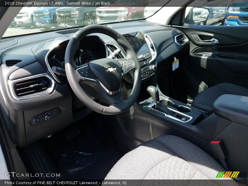 Summit White / Jet Black 2018 Chevrolet Equinox LT AWD