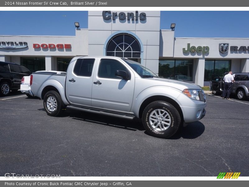 Brilliant Silver / Steel 2014 Nissan Frontier SV Crew Cab