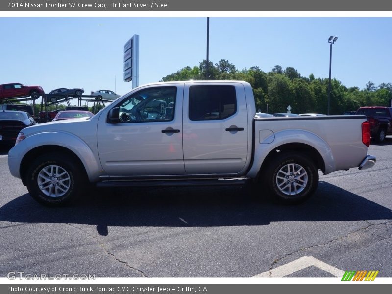 Brilliant Silver / Steel 2014 Nissan Frontier SV Crew Cab