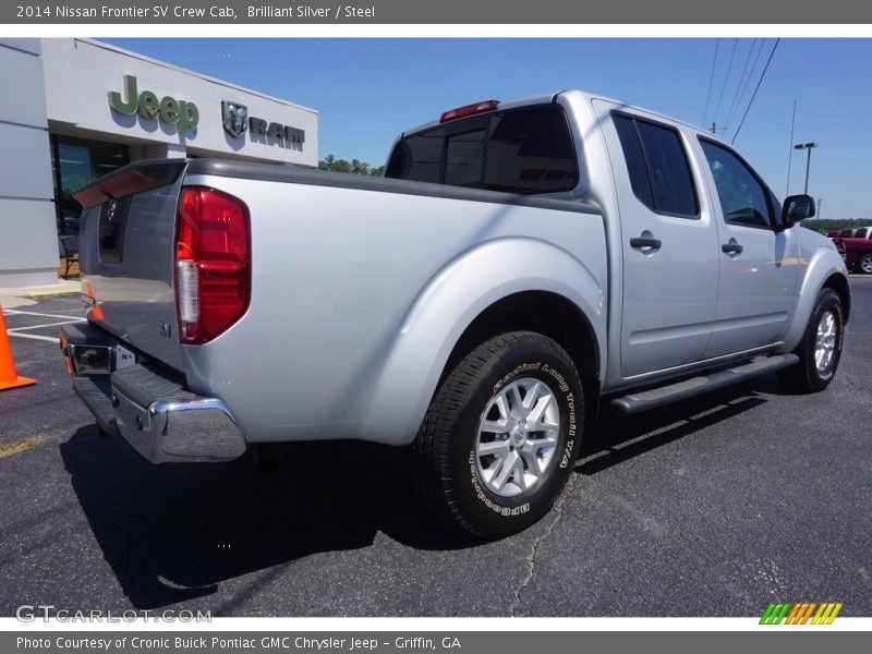 Brilliant Silver / Steel 2014 Nissan Frontier SV Crew Cab