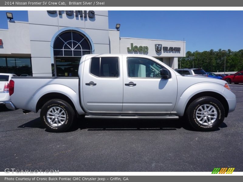 Brilliant Silver / Steel 2014 Nissan Frontier SV Crew Cab