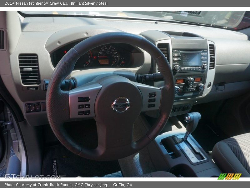 Brilliant Silver / Steel 2014 Nissan Frontier SV Crew Cab