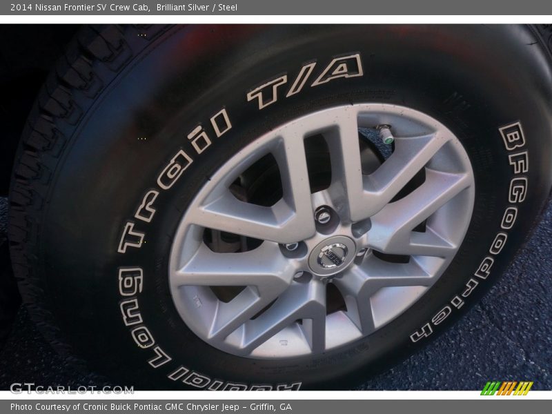 Brilliant Silver / Steel 2014 Nissan Frontier SV Crew Cab
