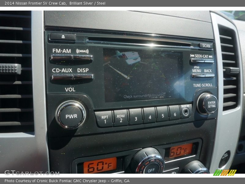 Brilliant Silver / Steel 2014 Nissan Frontier SV Crew Cab