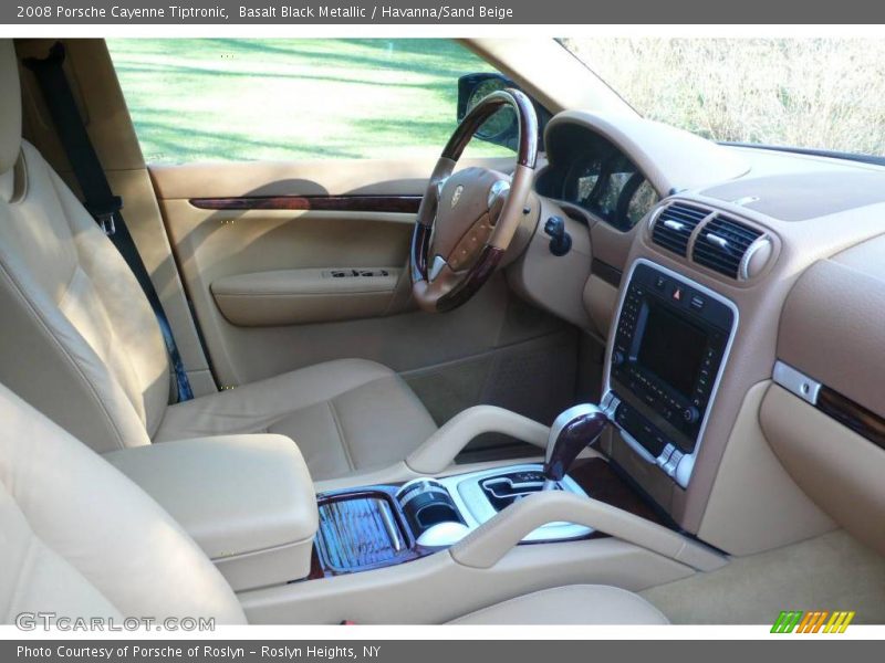 Basalt Black Metallic / Havanna/Sand Beige 2008 Porsche Cayenne Tiptronic