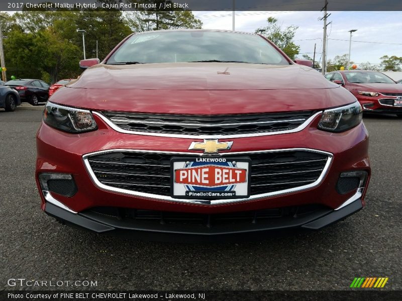 Cajun Red Tintcoat / Jet Black 2017 Chevrolet Malibu Hybrid