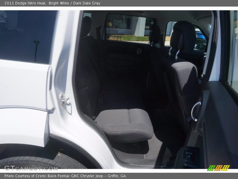 Bright White / Dark Slate Gray 2011 Dodge Nitro Heat