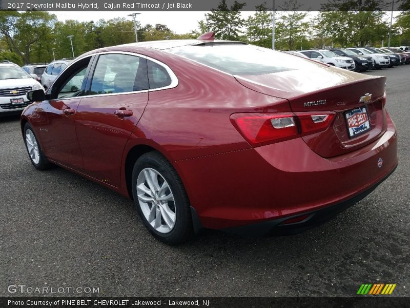 Cajun Red Tintcoat / Jet Black 2017 Chevrolet Malibu Hybrid