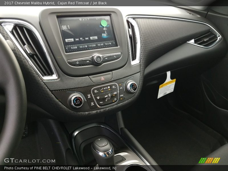 Cajun Red Tintcoat / Jet Black 2017 Chevrolet Malibu Hybrid